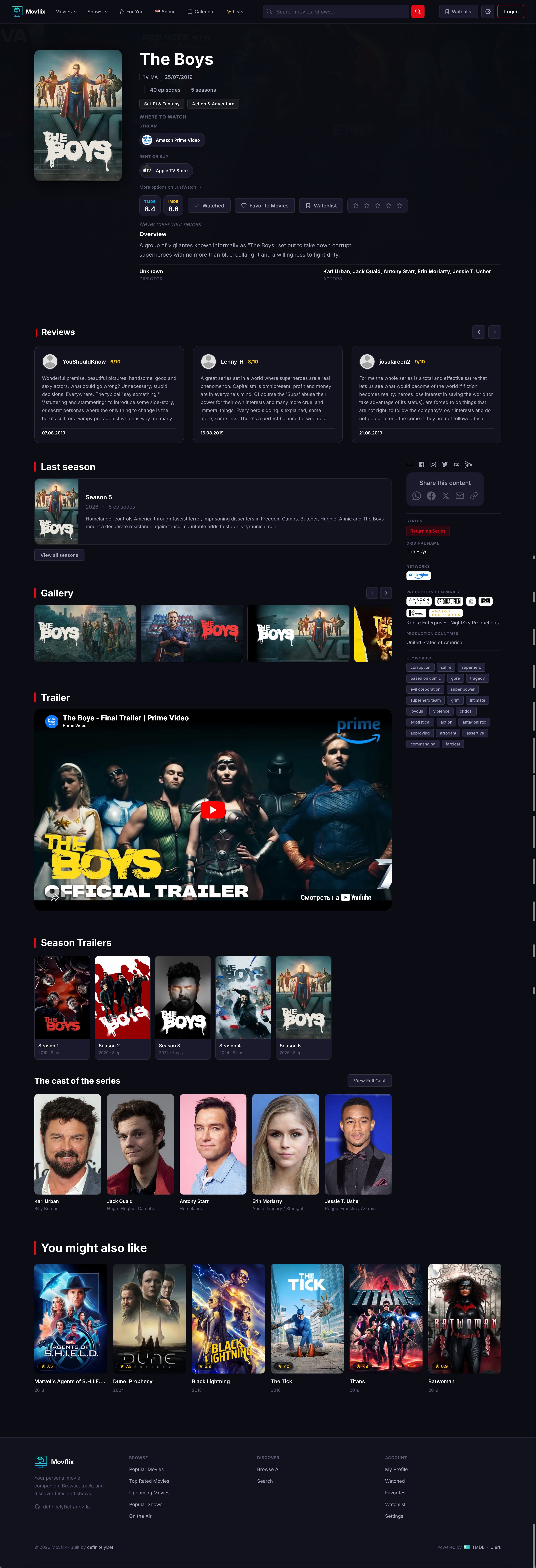 Movflix full page view